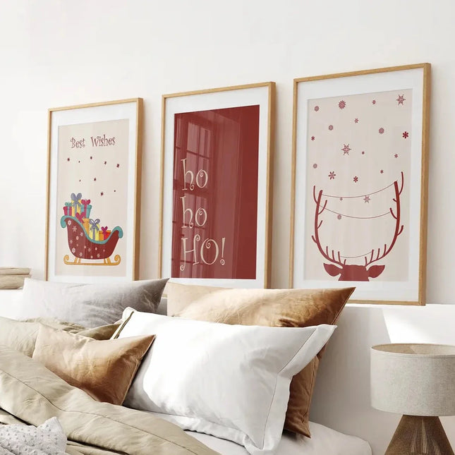 Vintage Christmas Gallery Home Decor Prints
