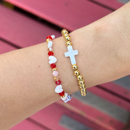Heart of God Letter Bracelet