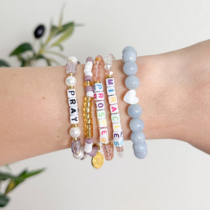 Miracles Letter Bracelet