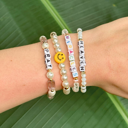 Miracles Letter Bracelet