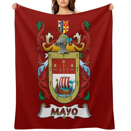 COUNTY MAYO Throw Blanket