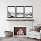 Black Frame - no mat / 8x10 inches