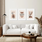 White Frame - w/ mat / 8x10 inches