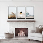 Black Frame - no mat / 8x10 inches