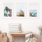 White Frame - w/ mat / 8x10 inches