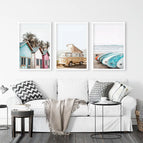 White Frame - no mat / 8x10 inches