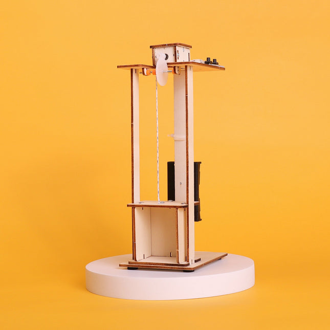 Electric Elevator DIY Kit, Educational STEM Toy