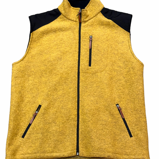 Washable Wool Yellow Vest