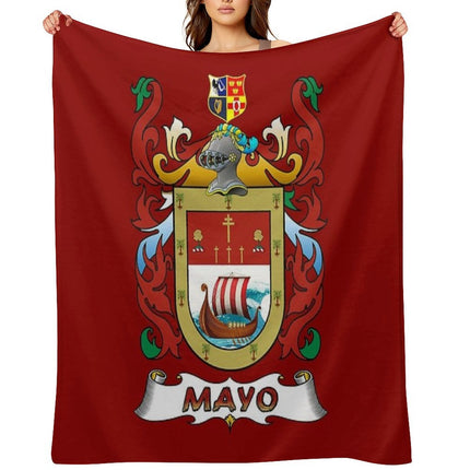 COUNTY MAYO Throw Blanket