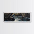 10x30 Inches / Gold Frame