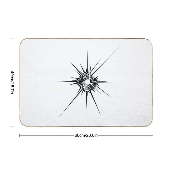 Eye of The Universe  Dirt-Trapping Bath Mat