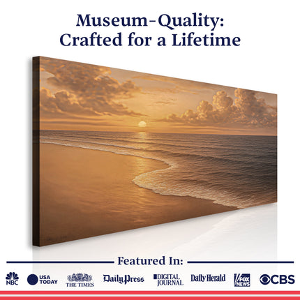 Beach Shoreline Coastal Wall Art VIII