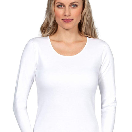 MaRe Luxury Merino Wool Blend Long Sleeve T-Shirt. Proudly Made in Italy.