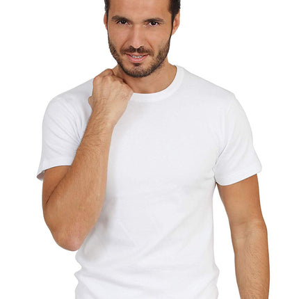 MaRe Premium Quality 100% Brushed Cotton/Fleece Men's Crew Neck T-Shirt. Proudly Made in Italy.