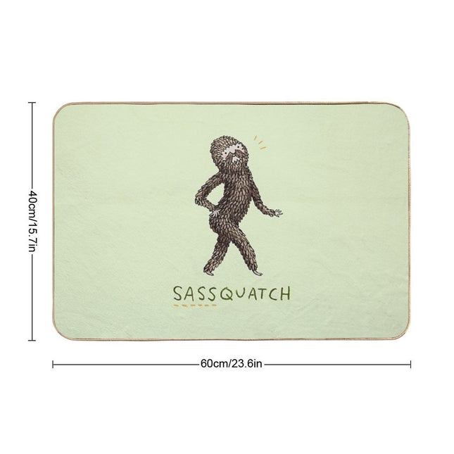 Sassquatch  Anti-Trip Bath Mat