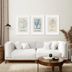 White Frame - w/ mat / 8x10 inches