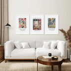 White Frame - w/ mat / 8x10 inches