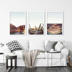 White Frame - no mat / 8x10 inches