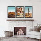 Black Frame - no mat / 8x10 inches