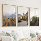 Wood Frame - no mat / 8x10 inches