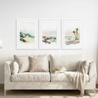 White Frame - w/ mat / 8x10 inches