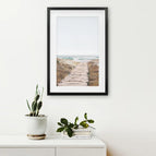 Black Frame w/ Mat / 8x10 inches