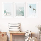 White Frame - w/ mat / 8x10 inches