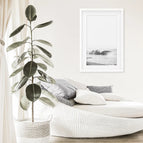 White Frame w/ Mat / 8x10 inches