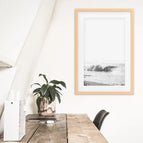Wood Frame w/ Mat / 8x10 inches