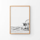 Thin Wood Frame / 8x10 inches