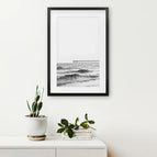 Black Frame w/ Mat / 8x10 inches