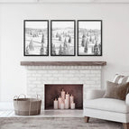 Black Frame - no mat / 8x10 inches