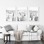 White Frame - no mat / 8x10 inches