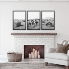 Black Frame - no mat / 8x10 inches