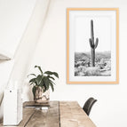 Wood Frame w/ Mat / 8x10 inches