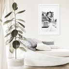 White Frame w/ Mat / 8x10 inches