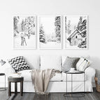White Frame - no mat / 8x10 inches