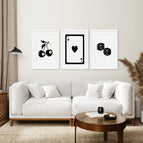 White Frame - w/ mat / 8x10 inches