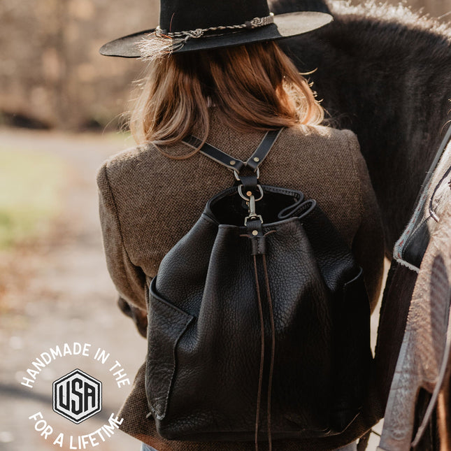 Traveler Drawstring Backpack - USA Made