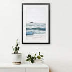 Black Frame w/ Mat / 8x10 inches