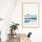 Wood Frame w/ Mat / 8x10 inches