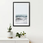 Black Frame w/ Mat / 8x10 inches