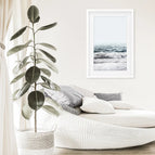 White Frame w/ Mat / 8x10 inches