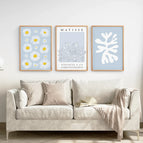 Thin Wood Frame - no mat / 8x10 inches