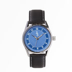 39mm / Black Leather