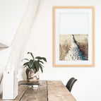 Wood Frame w/ Mat / 8x10 inches