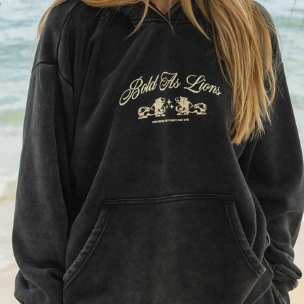 Bold as Lions Unisex Hoodie