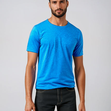 Short Sleeve Roll Neck T