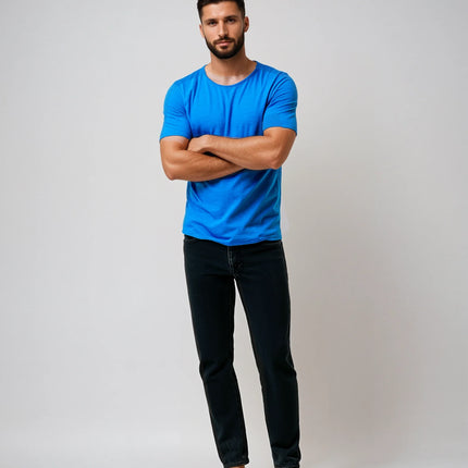 Short Sleeve Roll Neck T