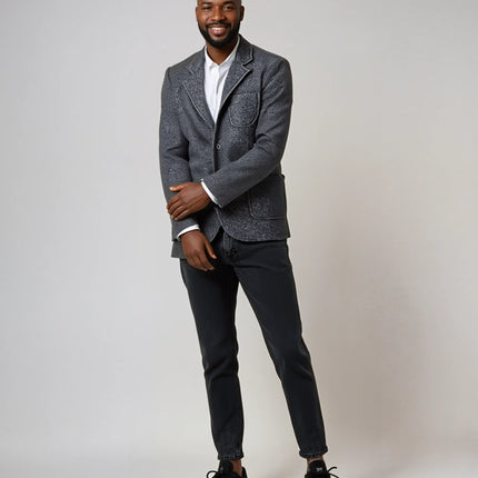 Boiled Wool Blazer